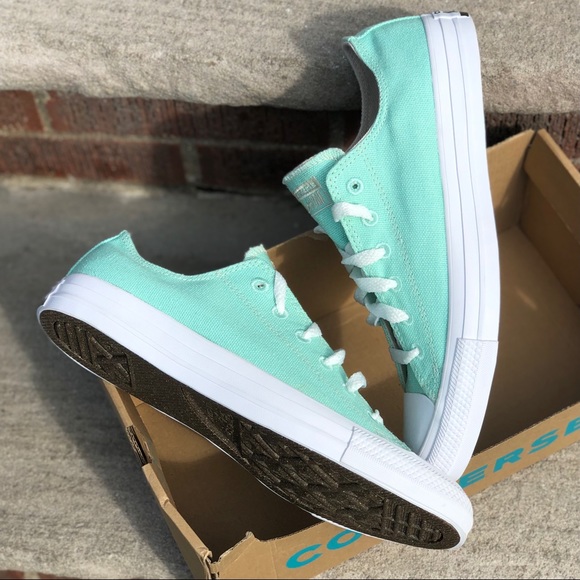 Converse Renew CTAS OX Low Top Canvas Mint Shoes - Picture 5 of 9